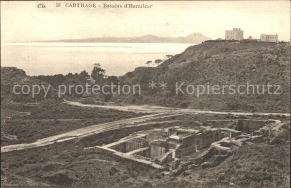 Carthage Karthago Bassins d_Hamilcar