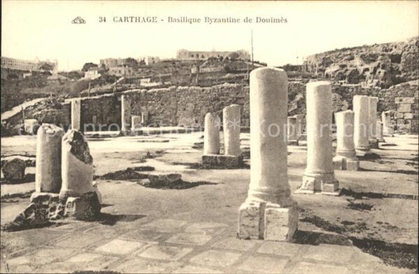Carthage Karthago Basilique Byzantine de Douimes