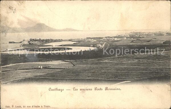 Carthage Karthago Les anciens Ports Romains
