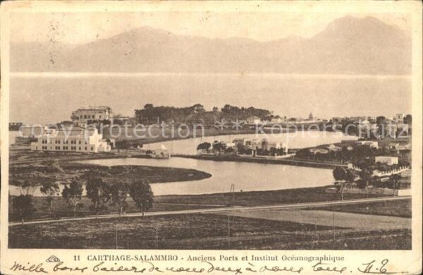 Carthage Karthago Salammbo Anciens Ports Institut Oceanog