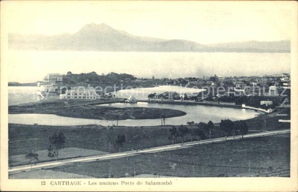 Carthage Karthago Anciens Ports de Salammbo
