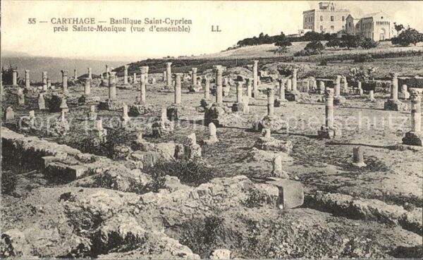 Carthage Karthago Basilique Saint-Cyprien Sainte-Monique