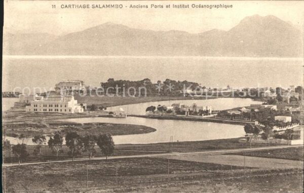 Carthage Karthago Salammbo Anciens Ports Institut Oceanog