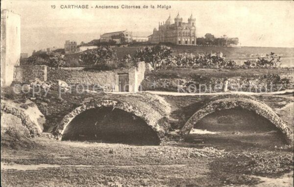 Carthage Karthago Anciennes Citernes de la Malga