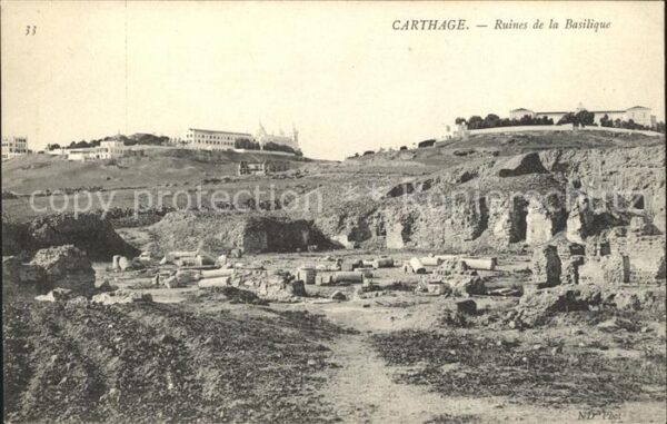 Carthage Karthago Ruines Basilique