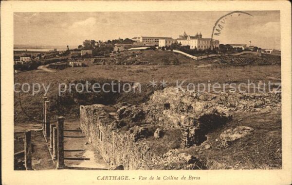 Carthage Karthago Vue Colline de Byrsa
