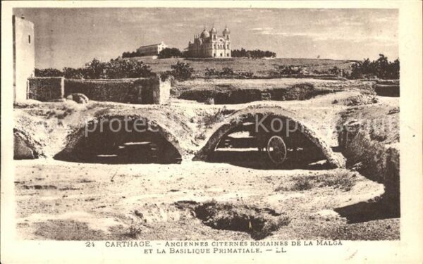 Carthage Karthago Anciennes Citernes Romaines de la Malga