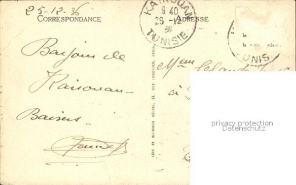 Kairouan Qairawan Cour de la Mosquee – Bild 2