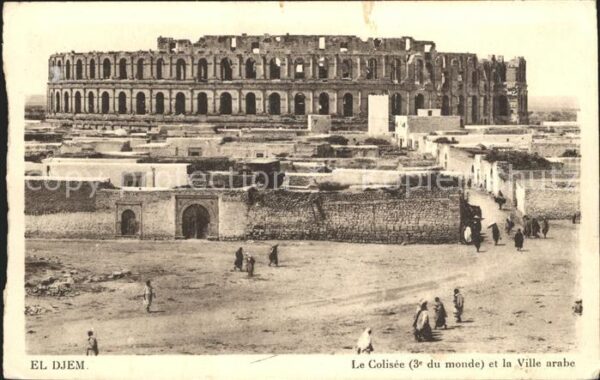 El-Djem Colisee Ville arabe
