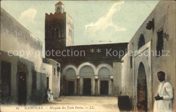 Kairouan Qairawan Mosquee Trois Portes