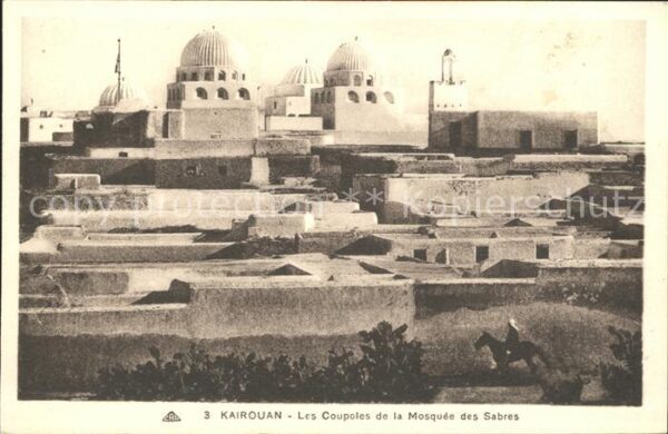 Kairouan Qairawan Coupoles Mosquee des Sabres