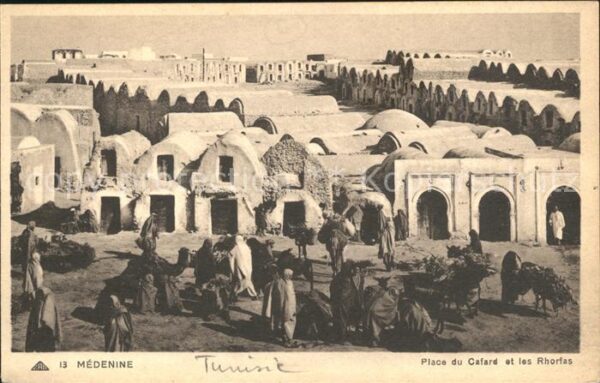 Medenine Djeffera Place du Cafard Rhorfas