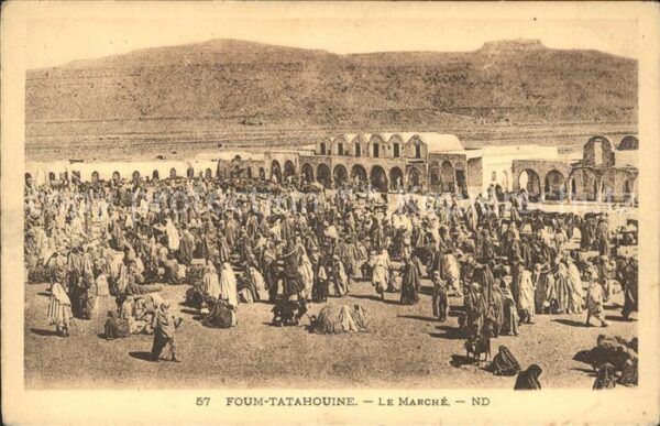 Foum Tatahouine Marche