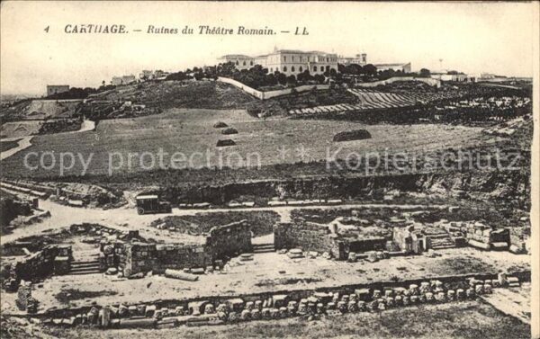 Carthage Karthago Ruines Theatre Romain