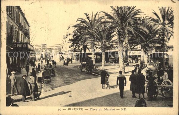 Bizerte Place du Marche