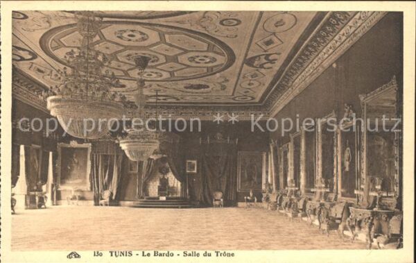 Tunis Bardo Salle du Trone