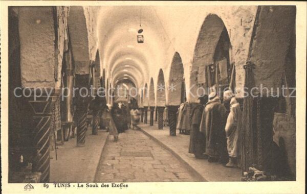 Tunis Souk des Etoffes