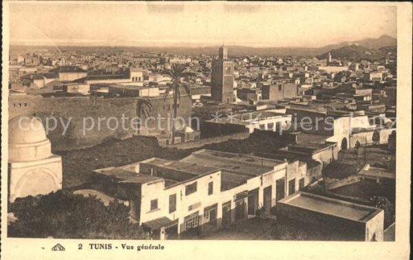 Tunis Vue generale