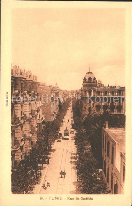 Tunis Rue Es-Sadikia