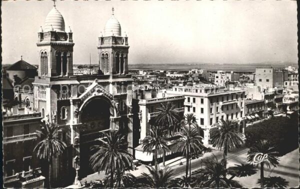 Tunis Cathedrale Avenue Jules Ferry