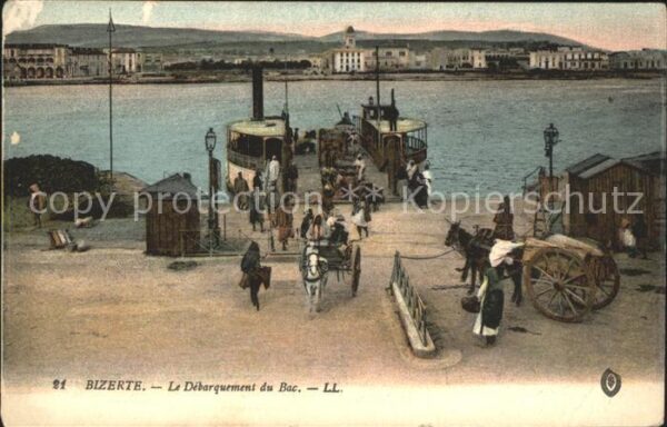 Bizerte Debarquement du Bac