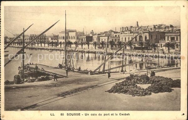 SOUSSE  Tunesie Coin du Port Casbah