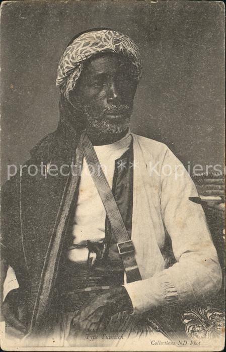 Araber Arabien Volksleben Typen Type Tunisien