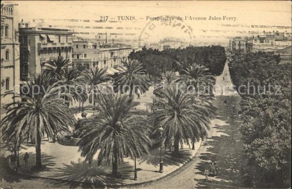 Tunis Avenue Jules-Ferry
