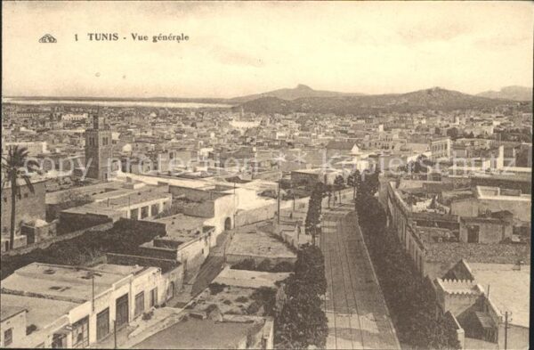 Tunis Vue generale