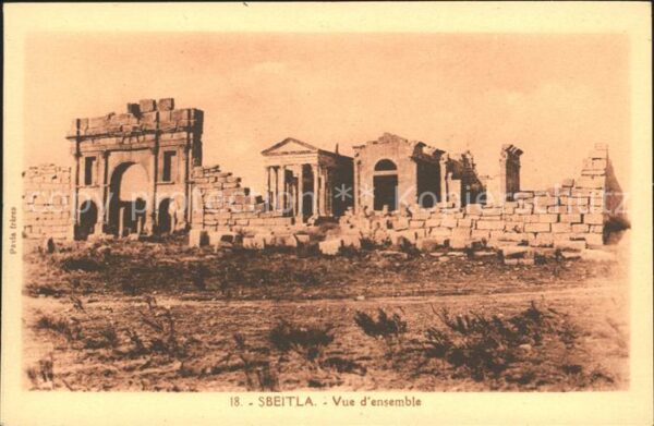 Sbeitla Vue d_esemble