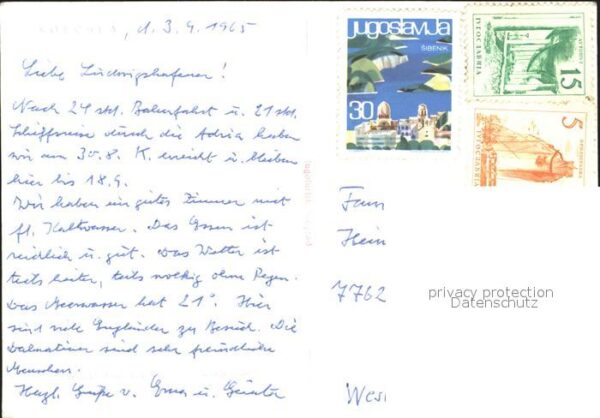 Korcula Duhan skladiste Bootsfahrt Autos – Bild 2