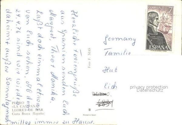 Lloret de Mar Pedro La Campana – Bild 2