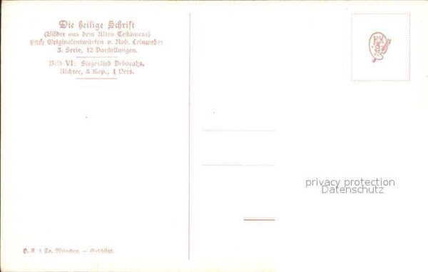 Leinweber R. Die heilige Schrift Bild VI Siegeslied – Bild 2