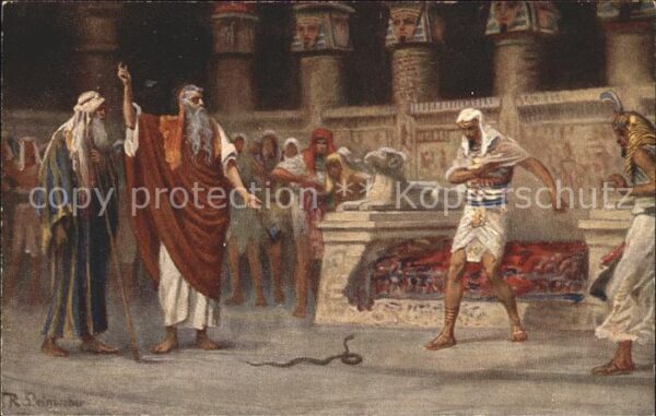 Leinweber R. Die heilige Schrift Bild VII Moses Aaro