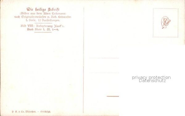 Leinweber R. Die heilige Schrift Bild VIII Aufopferu – Bild 2