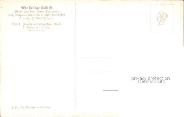 Leinweber R. Die heilige Schrift Bild I Joseph Potip – Bild 2