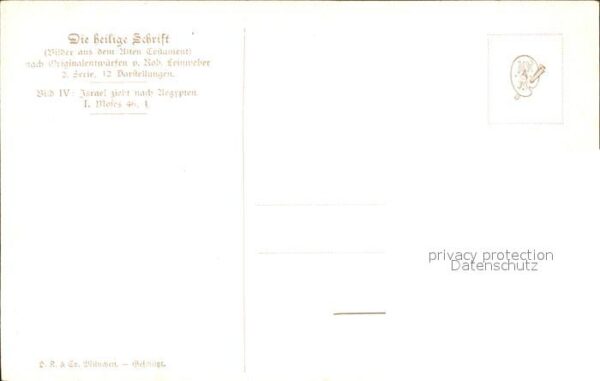 Leinweber R. Die heilige Schrift Bild IV Israel zieh – Bild 2