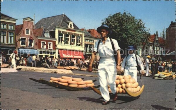 Kaeserei Kaese Alkmaar Käsemarkt Kaasdragers