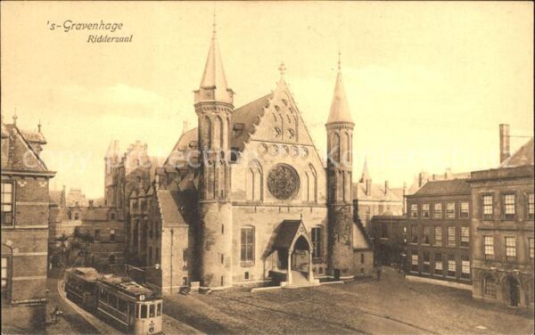 Strassenbahn 'S-Gravenhage Ridderzaal
