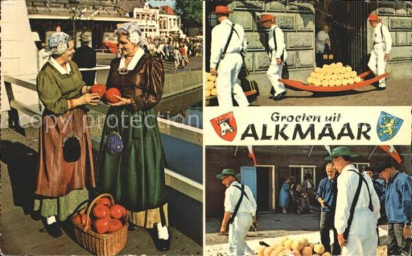 Kaese Kaeserei Alkmaar Käseträger
