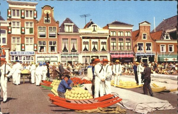 Kaese Kaeserei Alkmaar Käsemarkt