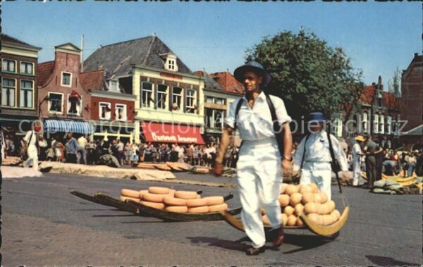 Kaese Kaeserei Alkmaar Käseträger Käsemarkt