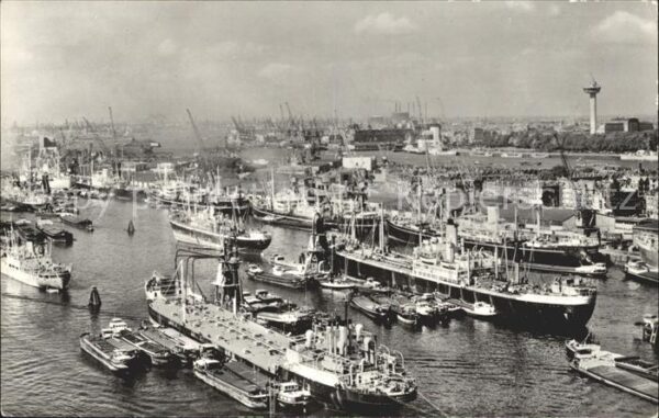 Schiffe Ships Navires Rotterdam Maashaven Euromast