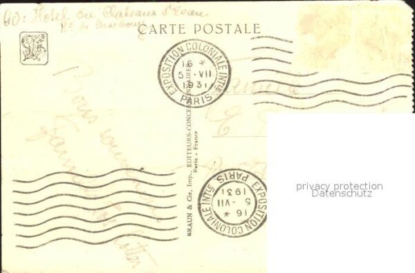 Exposition Coloniale Internationale Pari Pavillon des Pays-Bas Facade Principale – Bild 2