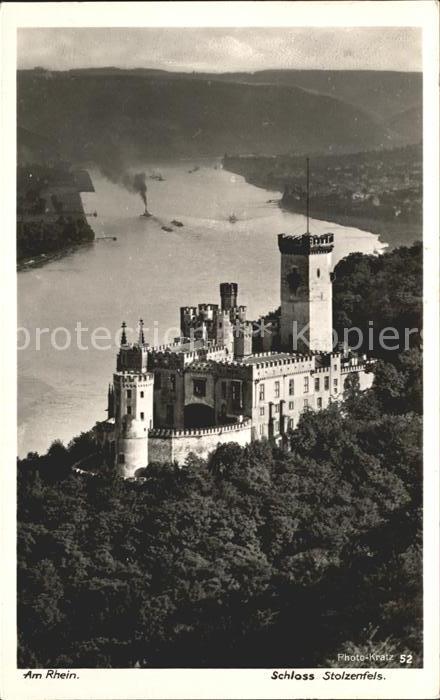 Foto Kratz Nr. 52 Schloss Stolzenfels