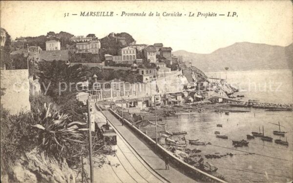 Strassenbahn Marseille Promenade de la Corniche Le P