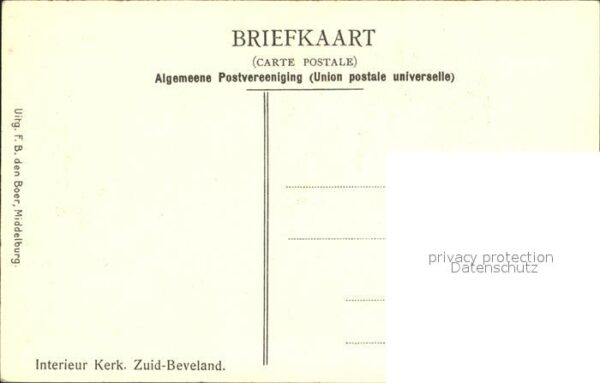 Trachten Holland Zuid-Beveland Kerk – Bild 2