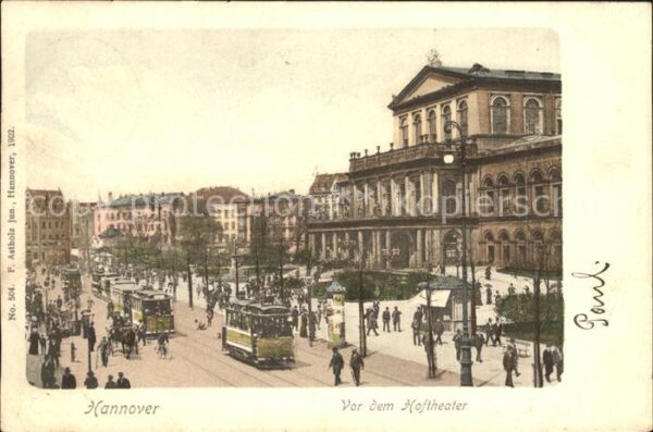 Strassenbahn Hannover Hoftheater