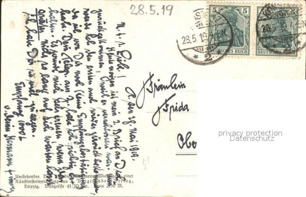 Kuenstlerkarte U. Weber Bergfrühling – Bild 2
