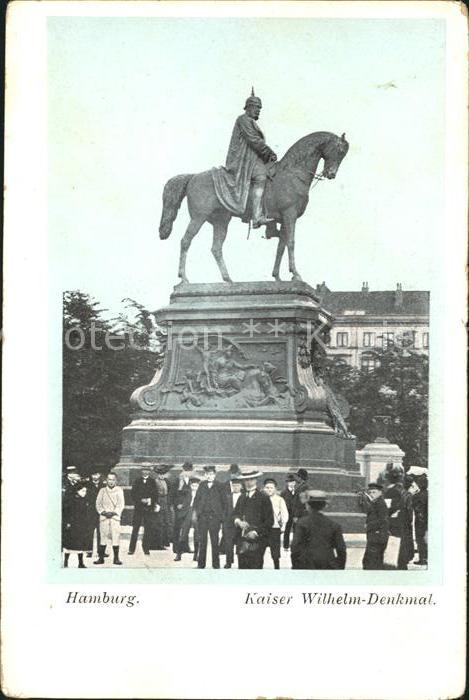 Wilhelm I Denkmal Hamburg
